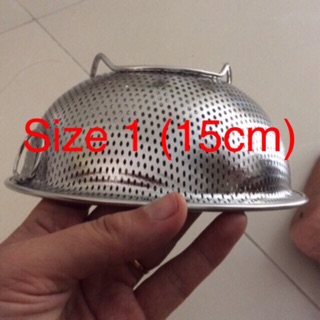[R] Rổ Inox 304, size 1 (15 cm)