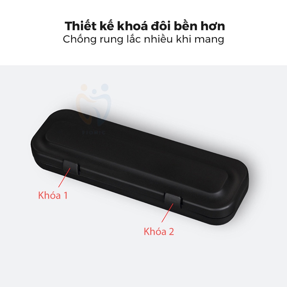 Hộp Đựng Bàn Chải Đánh Răng FIONIC Đi Du Lịch Tiện Dụng, Đa Năng An Toàn Vệ Sinh