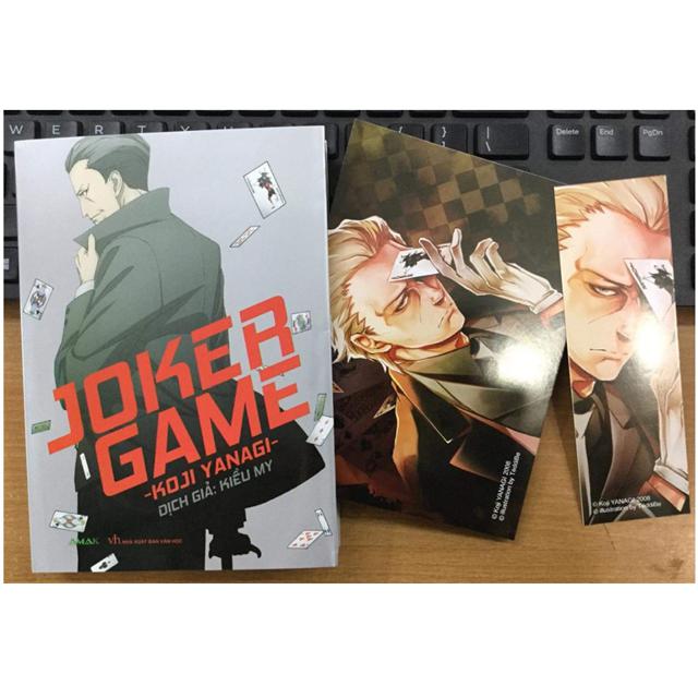 Sách - Joker Game (Tặng Kèm Postcard &amp; Bookmark)