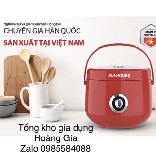 nồi cơm điện sunhose model-SHD8606R dung tích 1,8 lít công suất 700w hàng Chính Hãng bảo hành 1 năm
