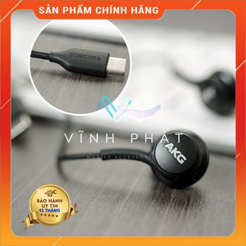 [CHÍNH HÃNG] Tai Nghe AKG Samsung Cổng Dẹt Note 10/Note 20/S20/S20 Ultra/S21 Zin Chính Hãng - Bảo Hành 12 Tháng 1 Đổi 1