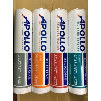 Keo silicon Apollo A100, A200, A500.. chính hãng... các loại súng bắn keo (tự chọn)