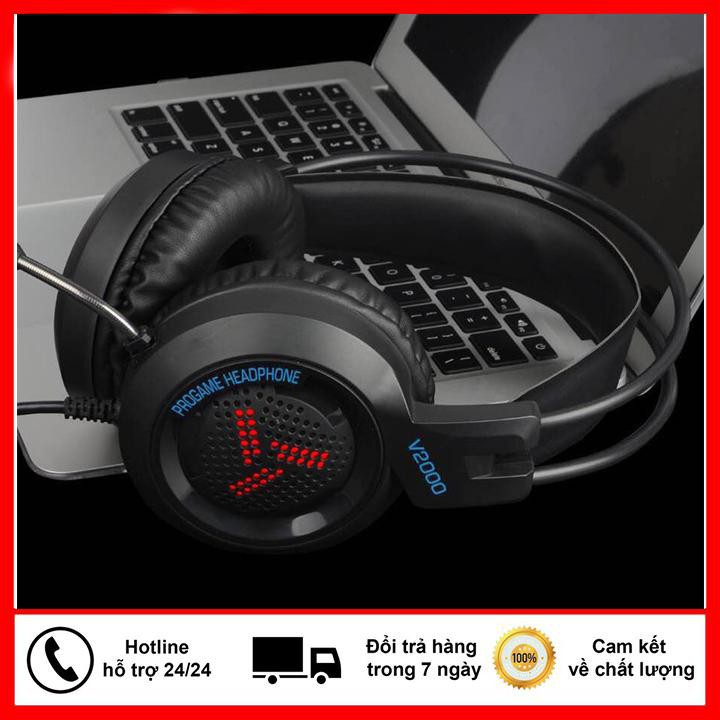 Mua Tai Nghe Giá Tốt , Tai Nghe Gaming New6all V2000 - Over Ear Cực Êm Tai