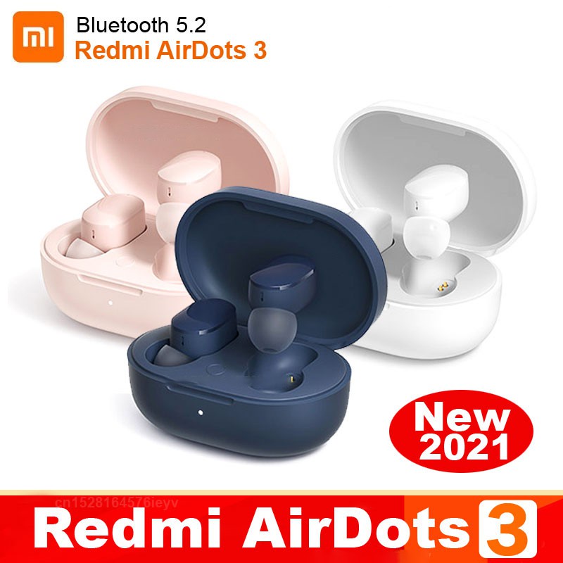 True Wireless Bluetooth Headset Redmi Airdots Pro 3 Genuine XIAOMI International Board [EXO]