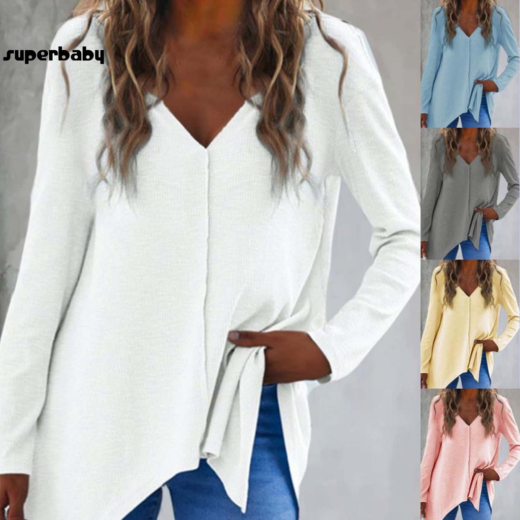 Áo sweater dệt kim 5 màu thời trang mùa đông cho nữ
 | BigBuy360 - bigbuy360.vn