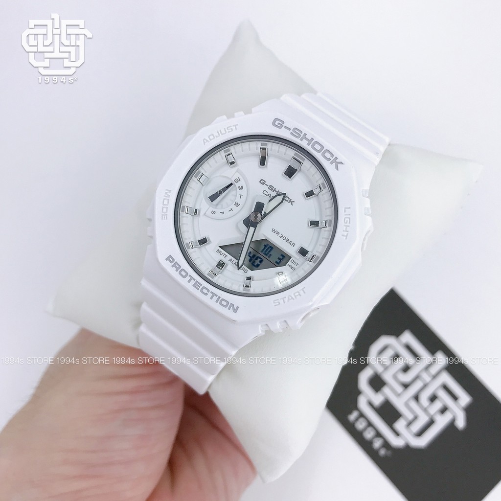 Đồng hồ nữ Casio G-Shock GMA-S2100-7A chống va đập, chống nước 200m, size 42.9mm, hàng chính hãng