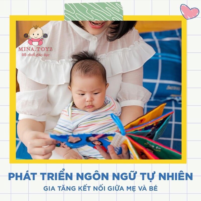 SÁCH VẢI ĐA TƯƠNG TÁC CỠ LỚN 18x18CM