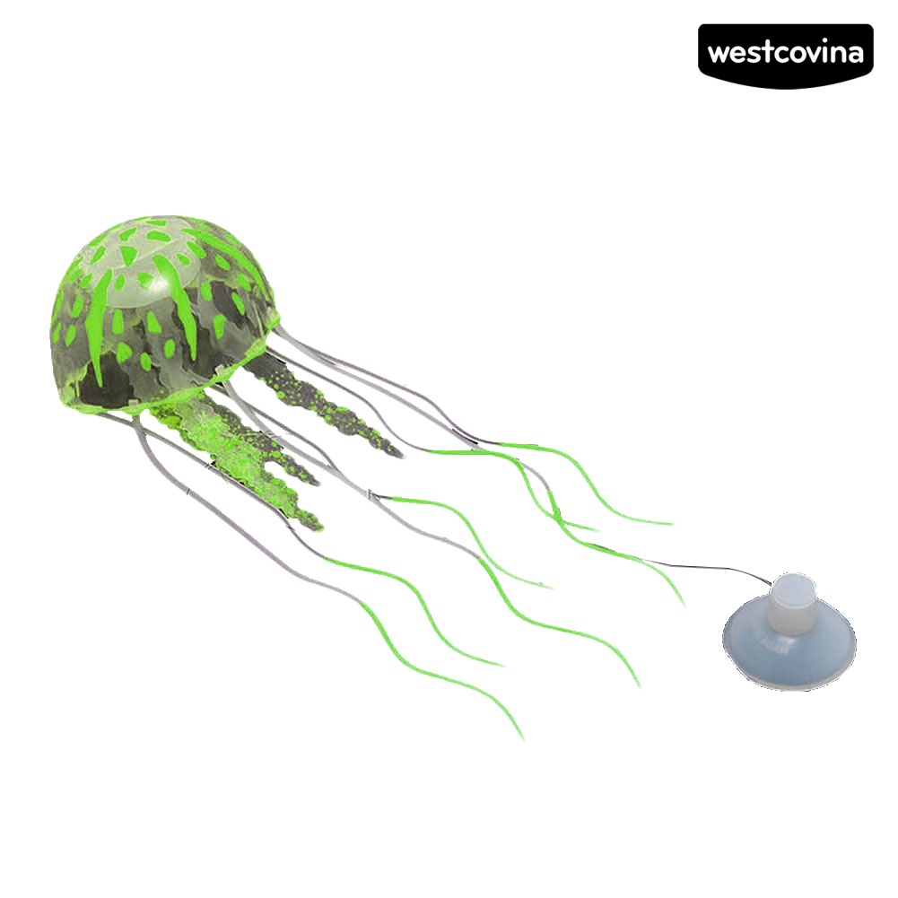 Sứa Silicon Phát Sáng Trang Trí Bể Cá