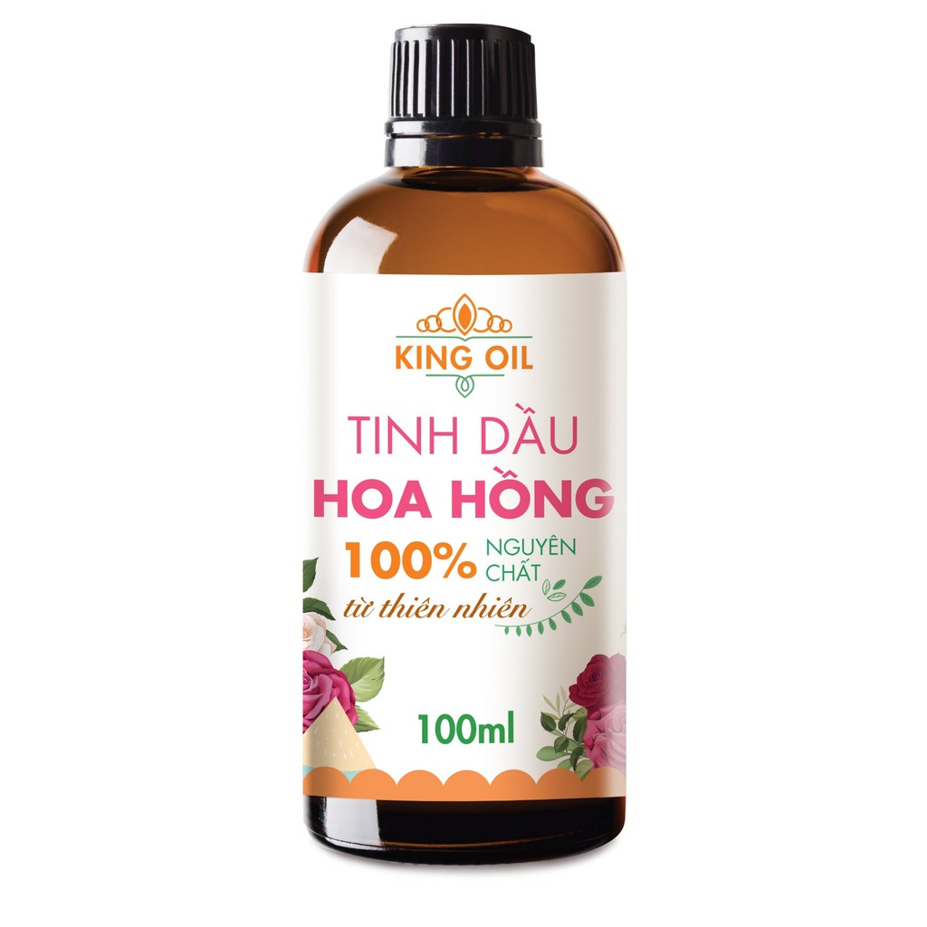Tinh dầu hoa hồng nguyên chất Organic từ thiên nhiên - KingOil