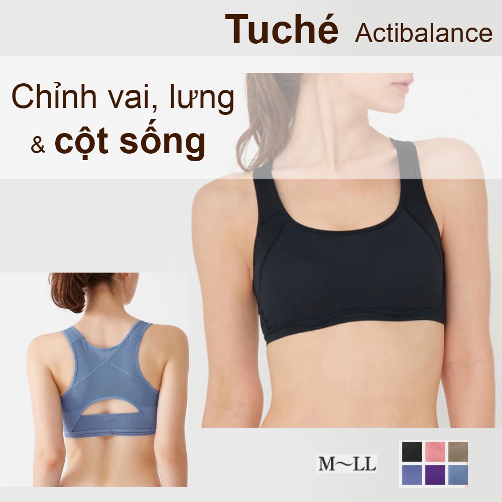 Áo tập bra định hình cột sống Actibalance JB6011H