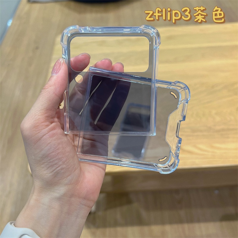 Ốp Điện Thoại TPU Mềm Trong Suốt Chống Sốc Chống Rơi Cho Samsung Galaxy Z Flip 3 5G Z Flip 3 Flip 3 Flip 3 Z3