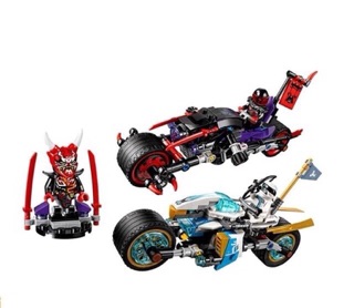 Lắp ráp lego ninja 06074 - xe máy đôi