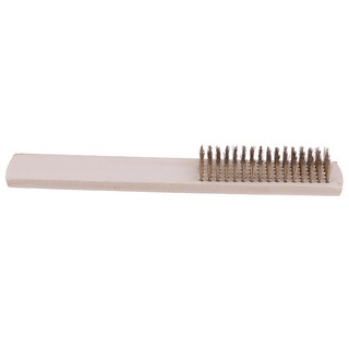 Hl Bàn Chải Cuộn Sợi Đồng Cán Gỗ