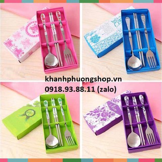 bộ muỗng đũa nĩa văn phòng - bộ muỗng đũa nĩa _MHS