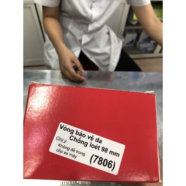 Vòng bảo vệ da chống loét 7805 7806 HOLLISTER đế dán hậu môn nhân tạo chống loét Hollister 7806/ 7805 Mỹ