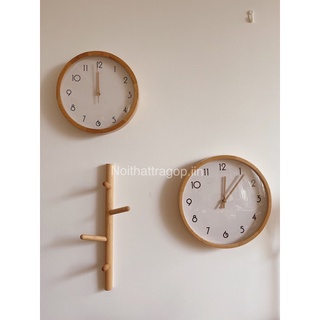 Đồng hồ khung gỗ tự nhiên