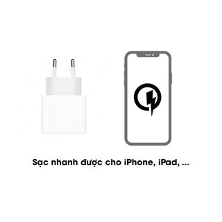 [FREESHIP] Bộ sạc nhanh 18W iPhone 11, Pro Max, iPhone XS Max, iPhone XS, iPhone X, iPhone 8