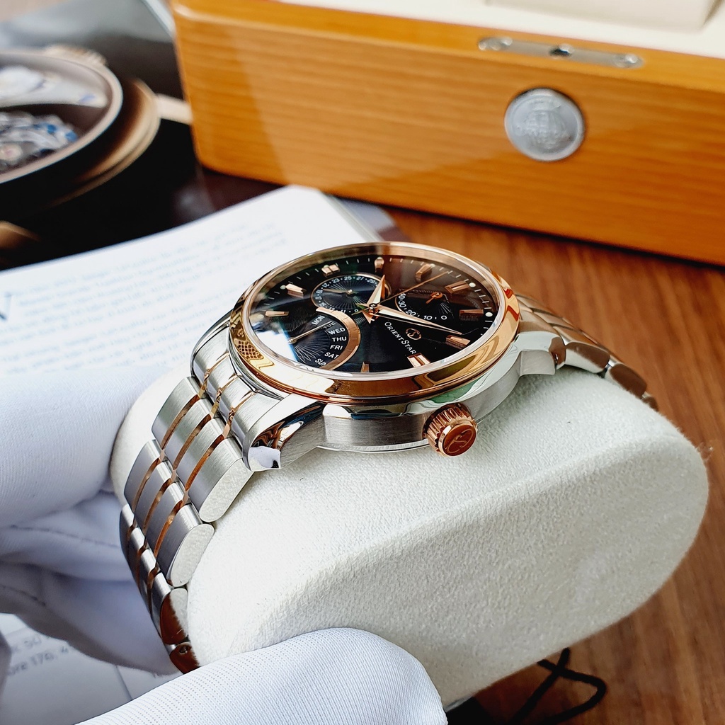 Đồng hồ nam Orient Star Retrograde SDE00004D0 chính hãng