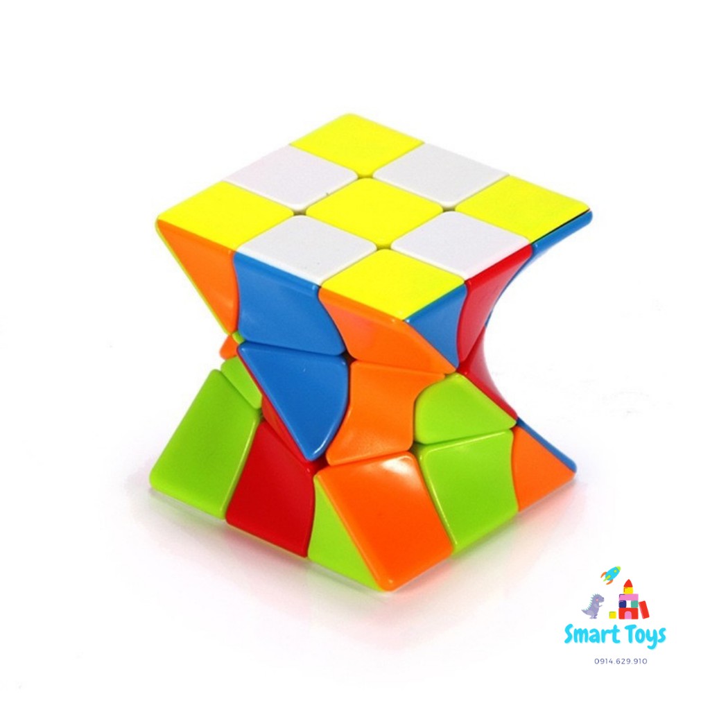 Rubik biến thể dạng xoắn 3 x 3 tăng tư duy và khả năng phán đoán.