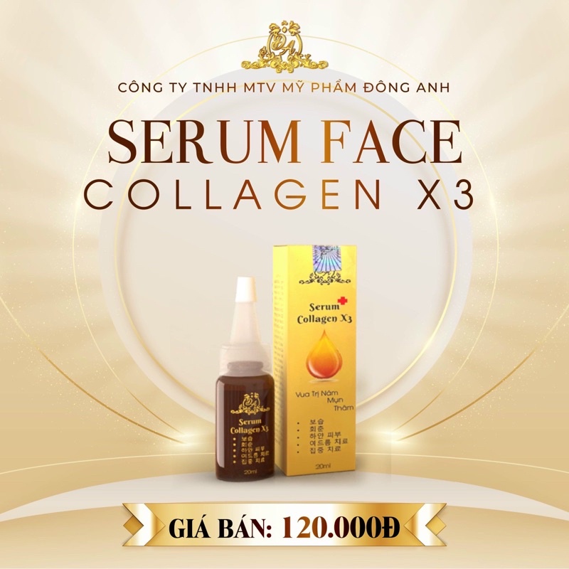 SERUM COLLAGEN X3 ĐÔNG ANH (CHÍNH HÃNG100%)