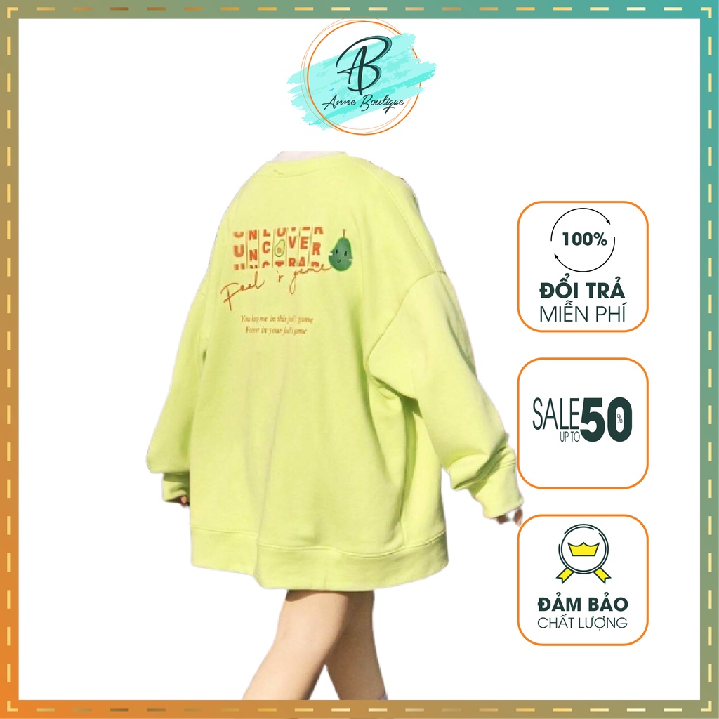 Áo Khoác Cadigan In Chữ Uncoi Form Rộng Chất Da Cá Dày Dặn Siêu Xinh Anne Boutique Mã 567