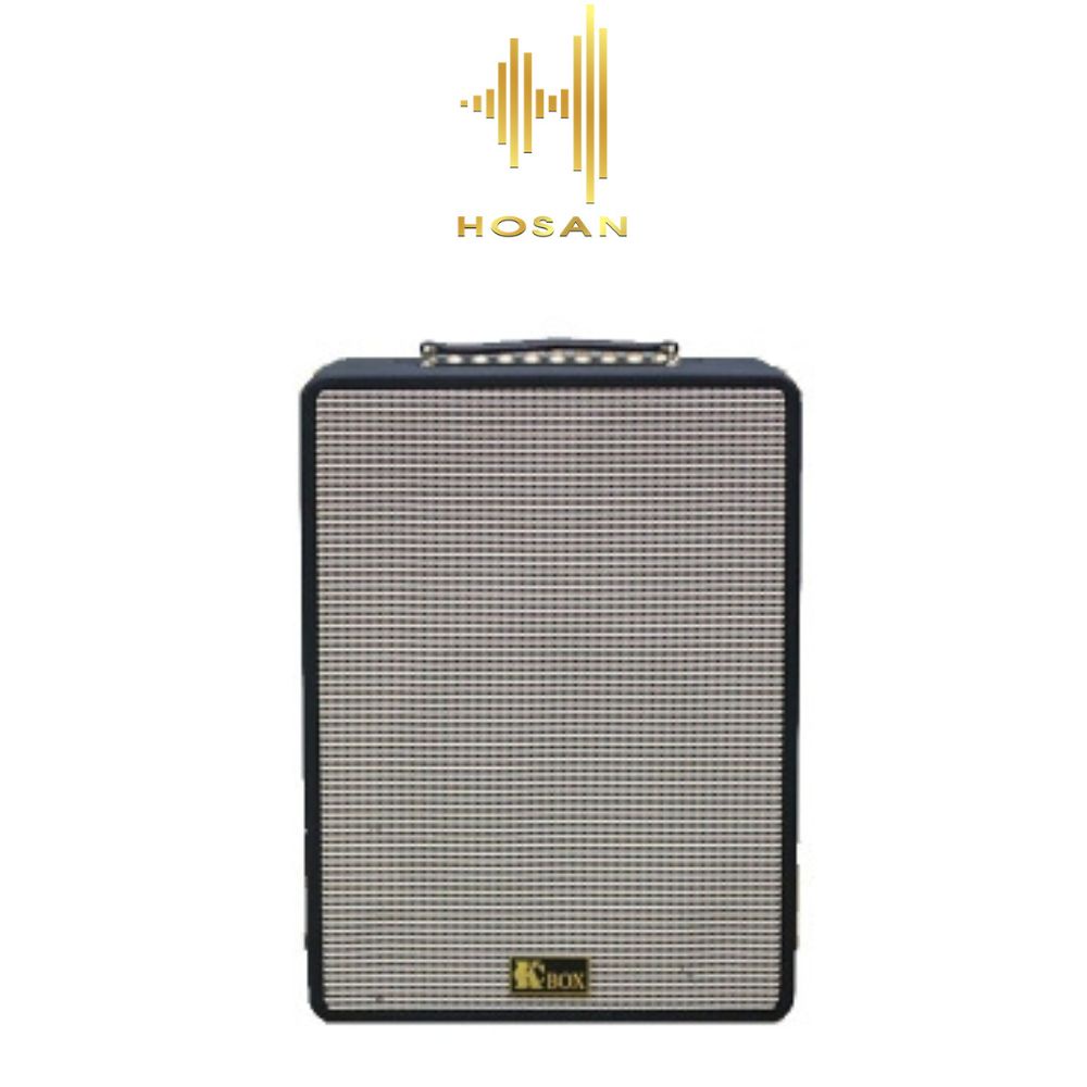 Loa kéo HOSAN KC450 Plus thùng gỗ công suất 450W tặng kèm micro không dây