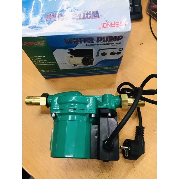 Máy bơm tăng áp mini cho vòi sen, máy giặt, nóng lạnh