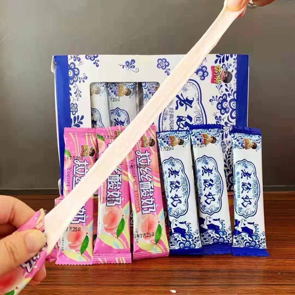 KẸO SỮA CHUA KÉO DẺO VỊ TRÁI CÂY SIÊU HOT - ĂN VẶT NỘI ĐỊA - KẸO DẺO