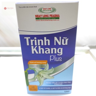 Trinh Nữ Khang Plus - Hỗ Trợ Giảm U Xơ Tử Cung, U Xơ Tuyến Vú Ở Phụ Nữ