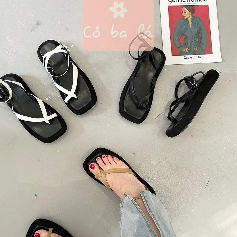 SANDAL NỮ COBALA SHOES - GIÀY SANDAL NỮ HỌC SINH - SANDAL BÁNH MÌ THỜI TRANG - S22030900 S21070900