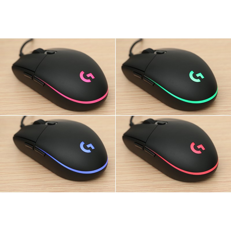 Chuột gaming chuột chơi game có dây G102 Led RGB 8000DPI