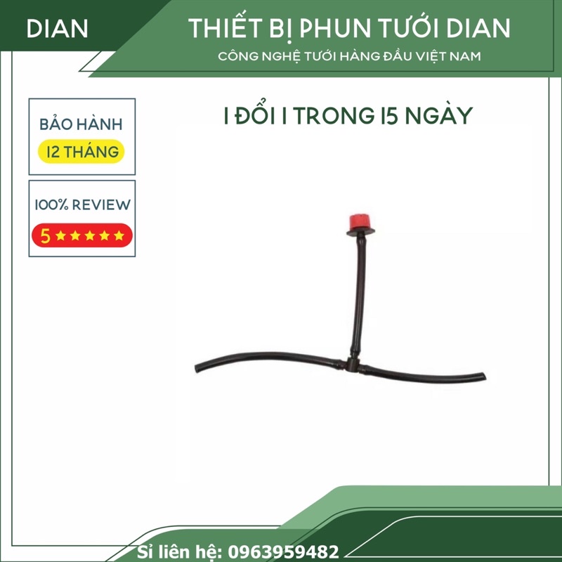 SET 10 Tê chia 3 ống 6mm