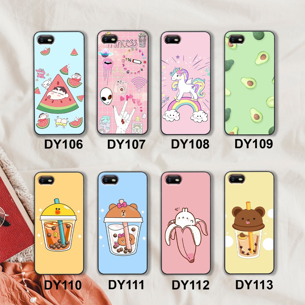 Ốp lưng điện thoại OPPO A3S - A1K in hình bình trà sữa, đồ ăn , họa tiết cute- Doremistorevn | BigBuy360 - bigbuy360.vn
