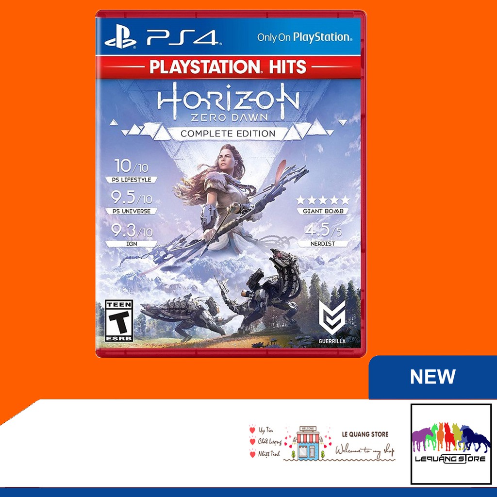 Đĩa game PS4: Horizon Zero Dawn Complete Edition