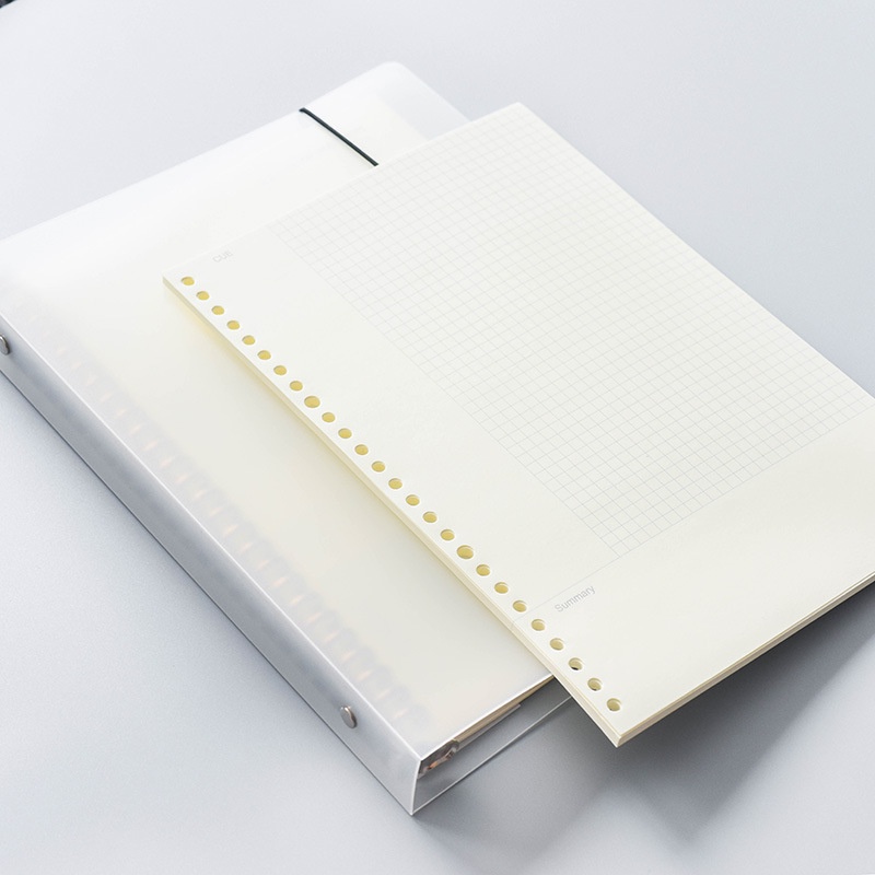Sổ còng Binder A4 B5 A5 8 26 còng kèm ruột giấy refill làm planner bullet journal Biga