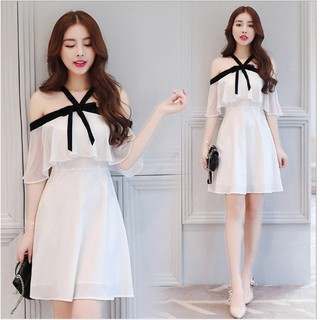 VNXK - ĐẦM XÒE HỌA TIẾT HOA NỔI CAO CẤP by Shopta24h