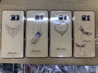 Ốp Samsung Note 7 / Note FE cứng xi viềng in hoa văn