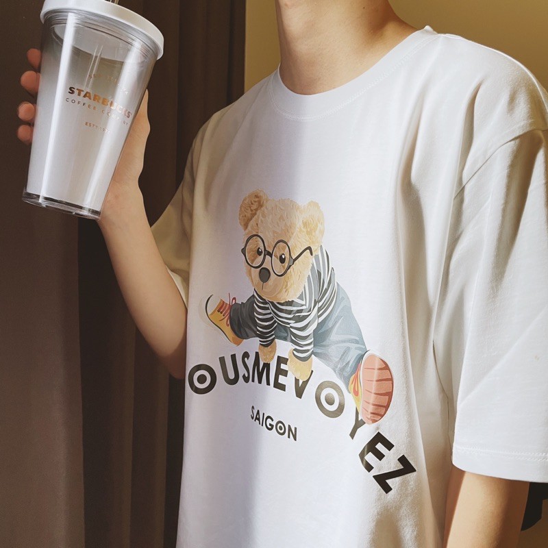 Áo thun hình Gấu S2- Local Brand | BigBuy360 - bigbuy360.vn