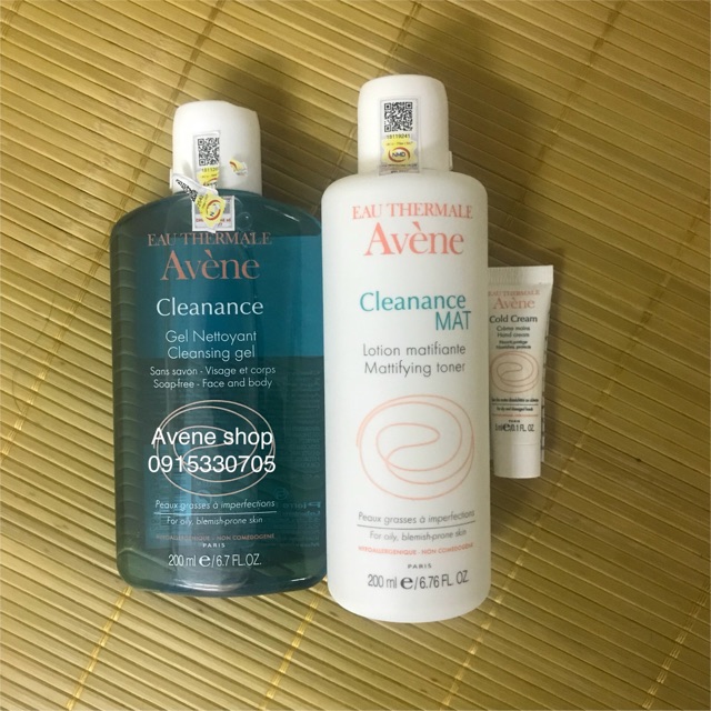 Gel rửa mặt Avene Cleanance gel soapless Cleanser 200ml