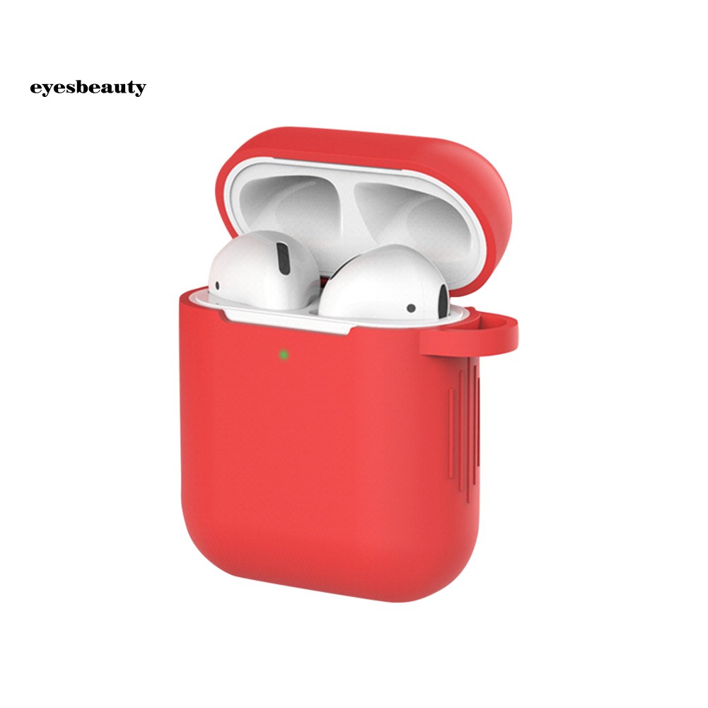 Hộp silicone mềm chính xác bảo vệ chống trầy xước cho hộp sạc tai nghe Apple AirPods 1/2 | BigBuy360 - bigbuy360.vn