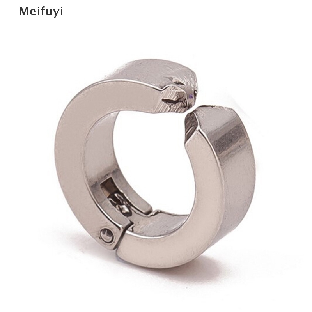 Bông tai không xỏ lỗ bằng thép titan VN439