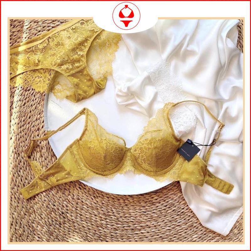 Bộ đồ lót  ⚡ freeship  ⚡,set nội y cao cấp mút mỏng,ren mềm sexy quyến rũ c1245