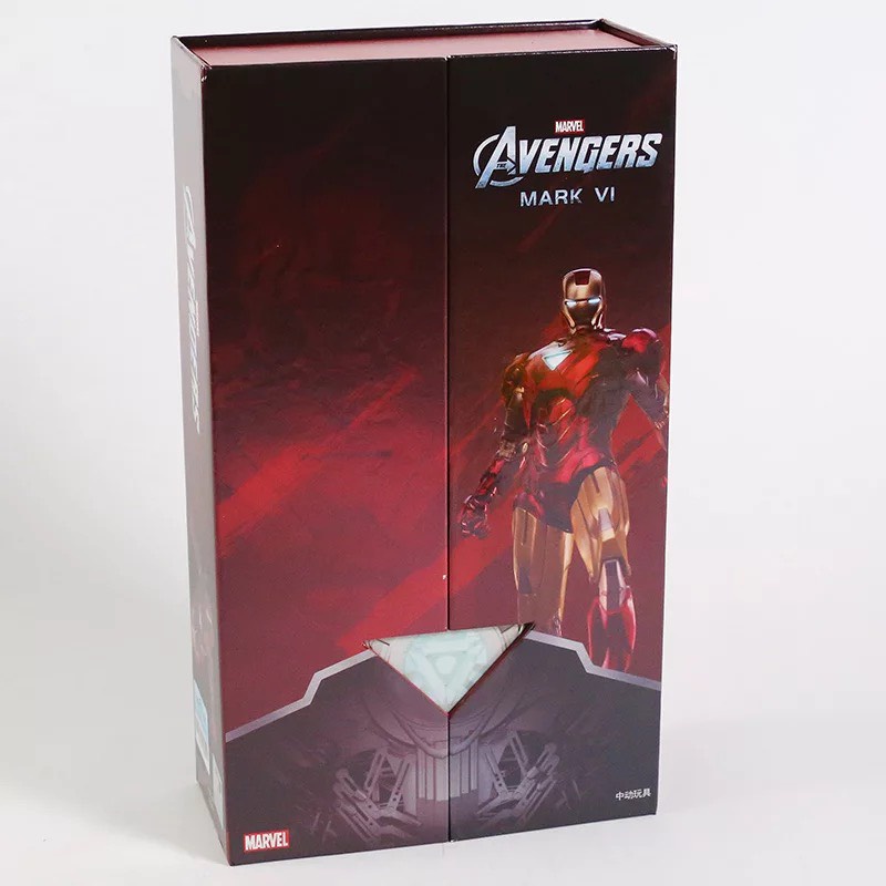 Mô Hình Người Sắt Iron Man Mark 6 MK6 Chính Hãng ZD Toys Tỉ Lệ 1:10 Có Khớp Động