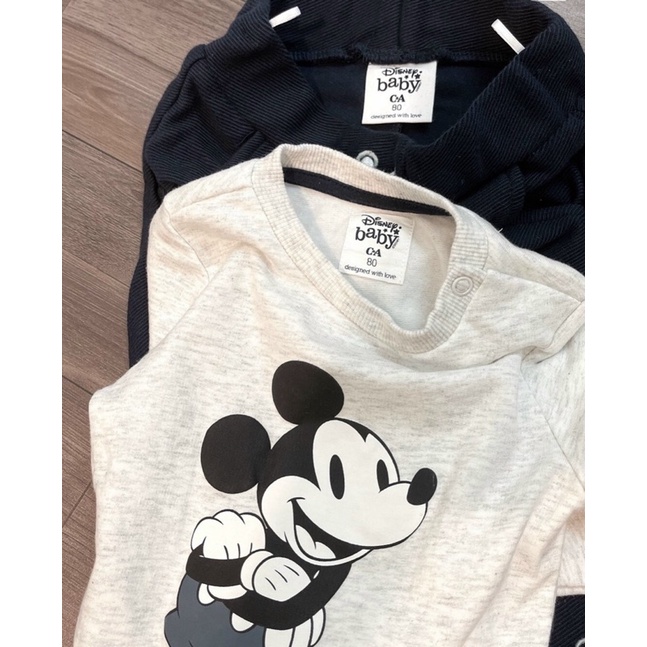 Bộ nỉ CA mickey hãng Disney dư xịn cho bé