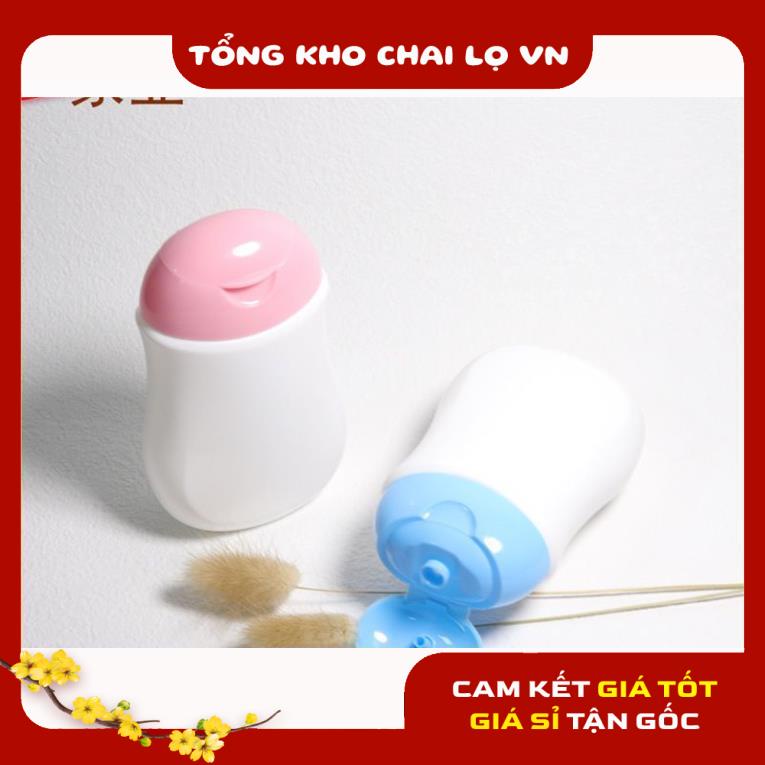 [SIÊU RẺ] Chai Nhựa Eo Nắp Bật 180ml chiết gel, đựng dung dịch vệ sinh