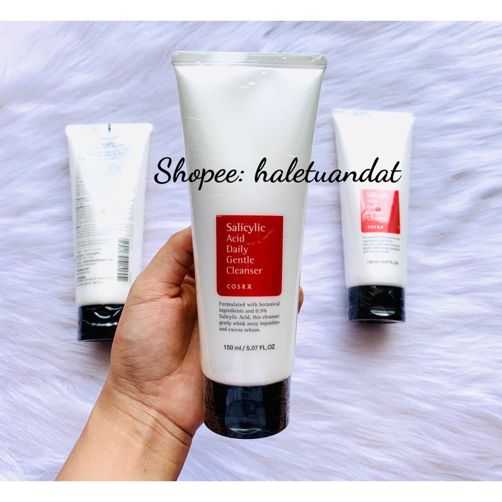 Sữa Rửa Mặt Cosrx Good Morning Low pH Cleanser 150ML Nhãn Xanh + Đỏ | BigBuy360 - bigbuy360.vn