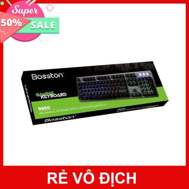 Bàn phím giả cơ đỉnh cao chuyên game Bosston R600  (KB cao cấp cực êm)