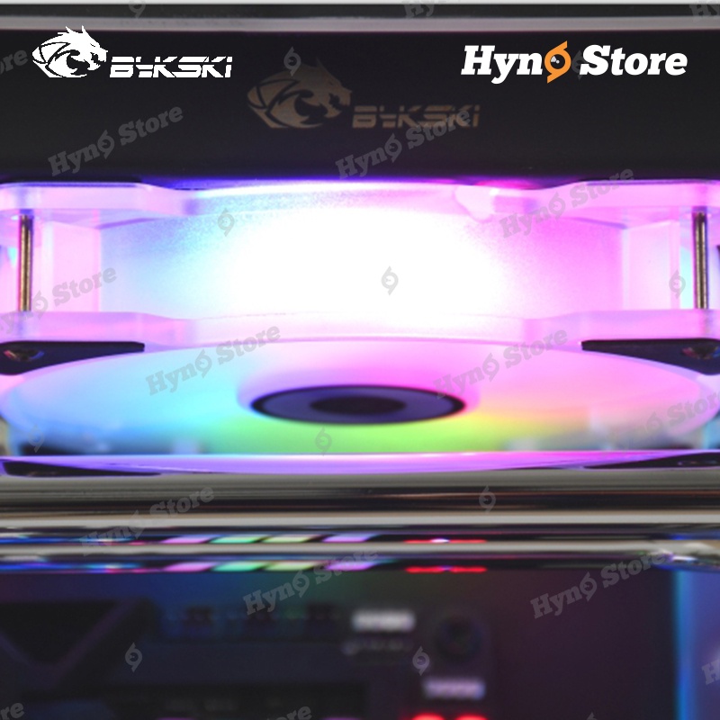 Quạt tản nhiệt led ARGB Bykski sync main CFAPRBWV3 Hyno Store