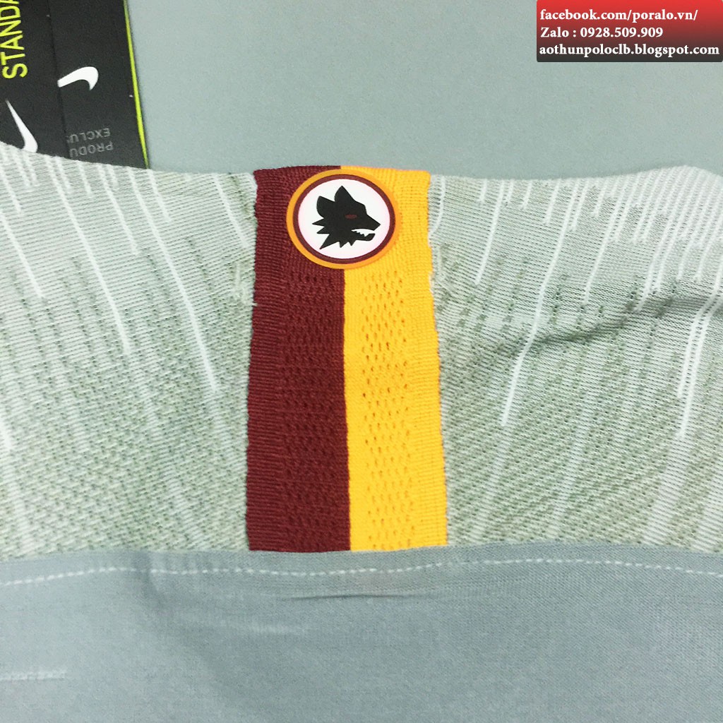 BỘ ÁO ĐẤU AS ROMA 2018-19  - Mã SP : AD_ROMA2019_AWAY_PLAYER