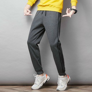 Quần Jogger Kaki Sọc 3 LINE 2 Bên Nam Nữ Đều Mang Được Quần Jogger Thể Thao 3 Sọc bo ống cực chất